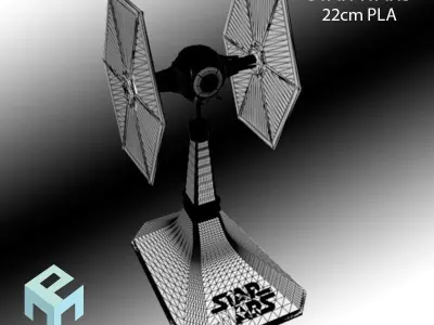 SW TIE Fighter 3D print model