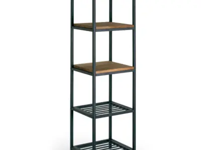 Wilhelmine Bookcase 3D model