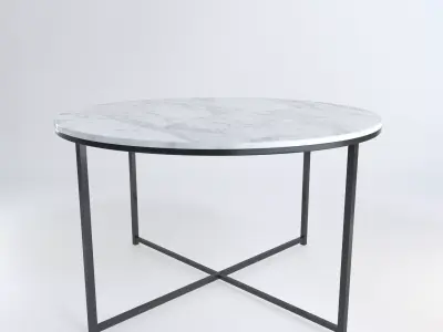 Modern marble table by Mio 3D model