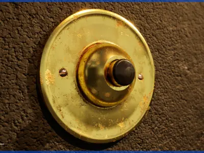 Doorbells Asset Pack - High-Quality Interactive Door Bells Low-poly 3D model