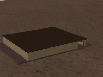 Ware house vintage style Free low-poly 3D model