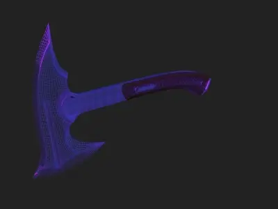 Valorant prisma axe 3D model