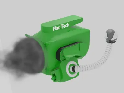 Robot Garbage Cleaner 3D model