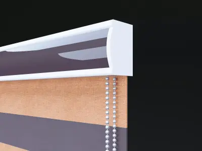 5 COLOUR CURTAIN 3D model