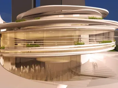 Serra building 3D model