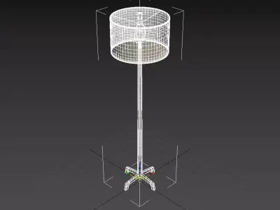 Uttermost Ivor Floor Lamp 3D model