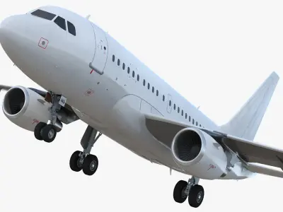  Airbus Planes Generic Rigged Collection 