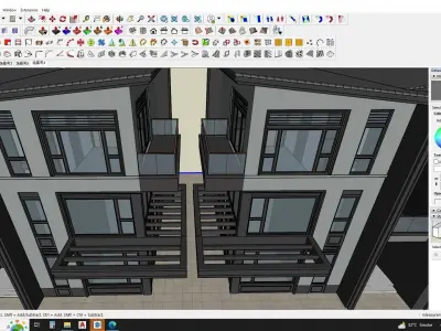 Villa 3d model free download 3D model