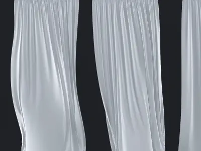 Curtain and tulle in the wind pack 5 in 1 