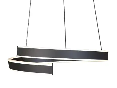 LED pendant lamp Eglo 3D model