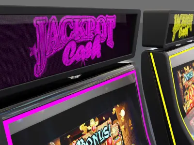 Slot machine 3D model