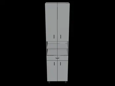 Bathroom cabinet 3D model