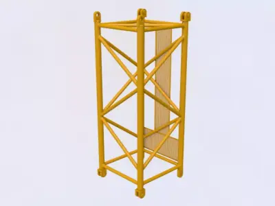 Crane L Intermediate Section 3D model