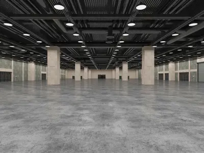 Fair Exposition Center 3D model