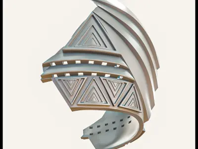 Skull Helmet Steampunk Air Soft Sci Fi Steam Punk Stl Files 3D print model