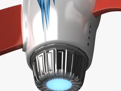 Rocket Ship 3D model