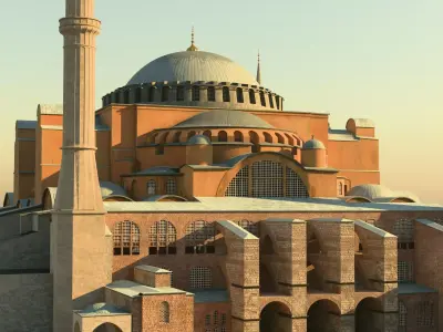 Hagia Sophia 3D model
