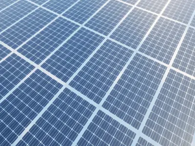 Solar Panel Material Pack Vol 01 3D model