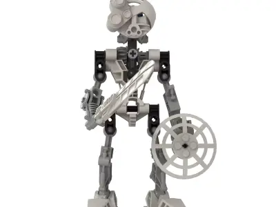 Kopaka - LEGO Bionicle Low-poly 3D model