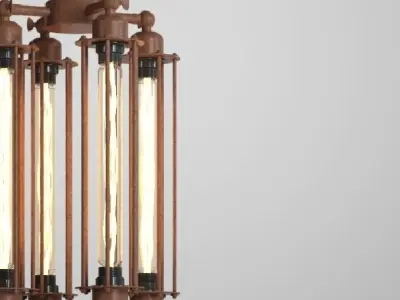 Hanging lamp LOFT HOUSE P-106 -1 3D model