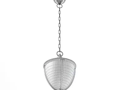 Ceiling Exterior Lamp 3D Model 3D model