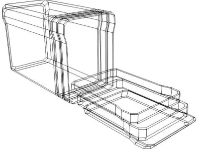 Bread - Whitebread 3D model