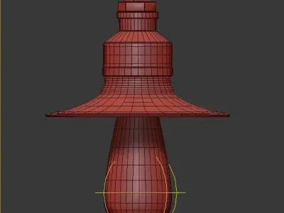 Hanging lamp LOFT HOUSE P-102 3D model