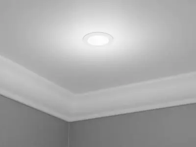 Downlight D153W Low-poly 3D model