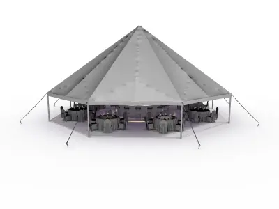 Party Tent 02 3D model