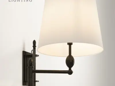 Paulo Small Bracket Light 3D model