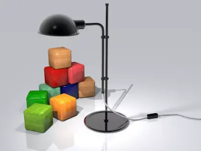 table lamp 3D model 20