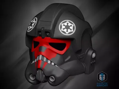 Tie Fighter Pilot Helmet 3D print model
