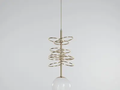 lace chandelier 3D model