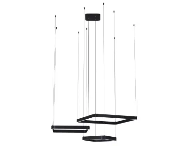 Modern LED Chandelier Ceiling Lamp 3D model shop