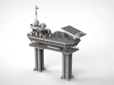 radar platform 1 3D model