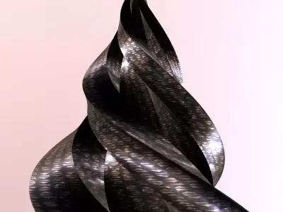 Metal Pyramid 3D model