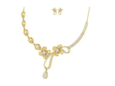 necklace 10 3D print model