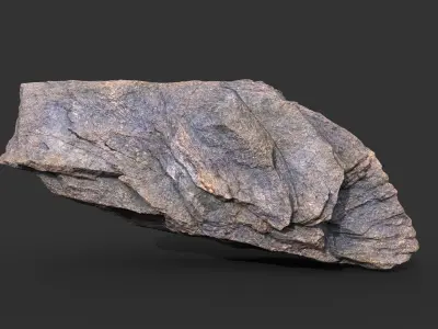 9 Simple Realistic Rocks - 250623 Low-poly 3D model