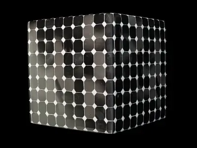 Ultra Realistic Textures of Moroccan zellij Tiles - 4 Variants- 3D model