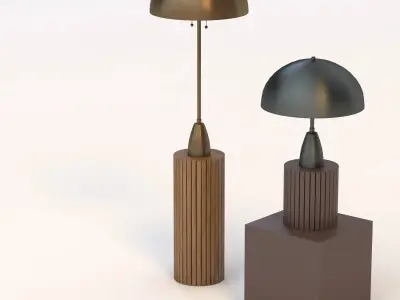 Apparatus Studio Column Lamp 3D model
