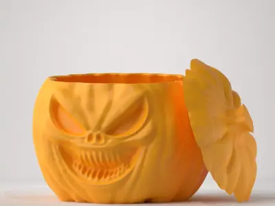 Jack-o-lantern 14 3D print model