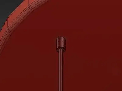 Falling Water Trio Round Suspension Lamp 3D model