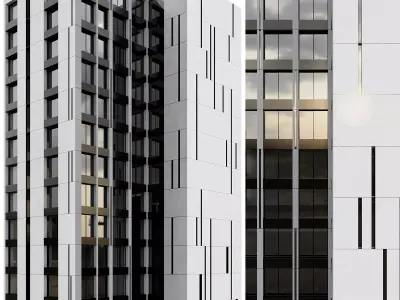 RESIDENTIAL BUILDING NO72 A 3D model