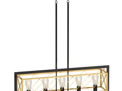 Lamp on the rod Indigo Era 3D model