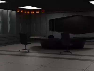 Imperial Officers Office B 3D model