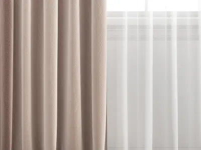 Curtain 327 3D model