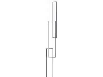 LED pendant light Marazi 3D model