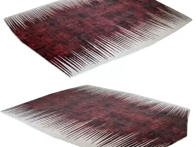 Peigne Carpet Low-poly 3D model