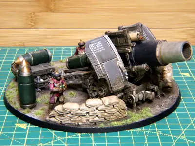 Exalted Scions - Heavy Fire Team 3D print model