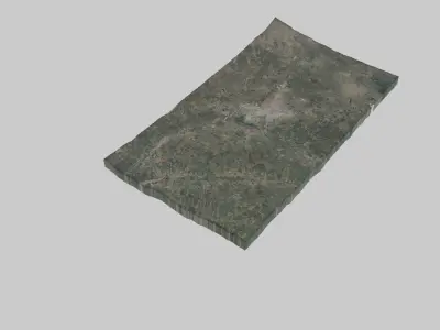 Diyarbakir City Low-poly 3D model